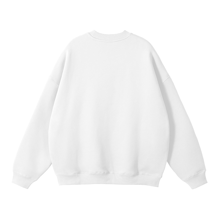 "MOCHI" FLEECE PULLOVER - White