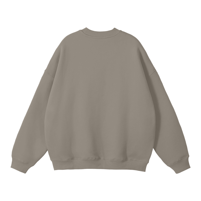 "MOCHI" FLEECE PULLOVER - Coffee